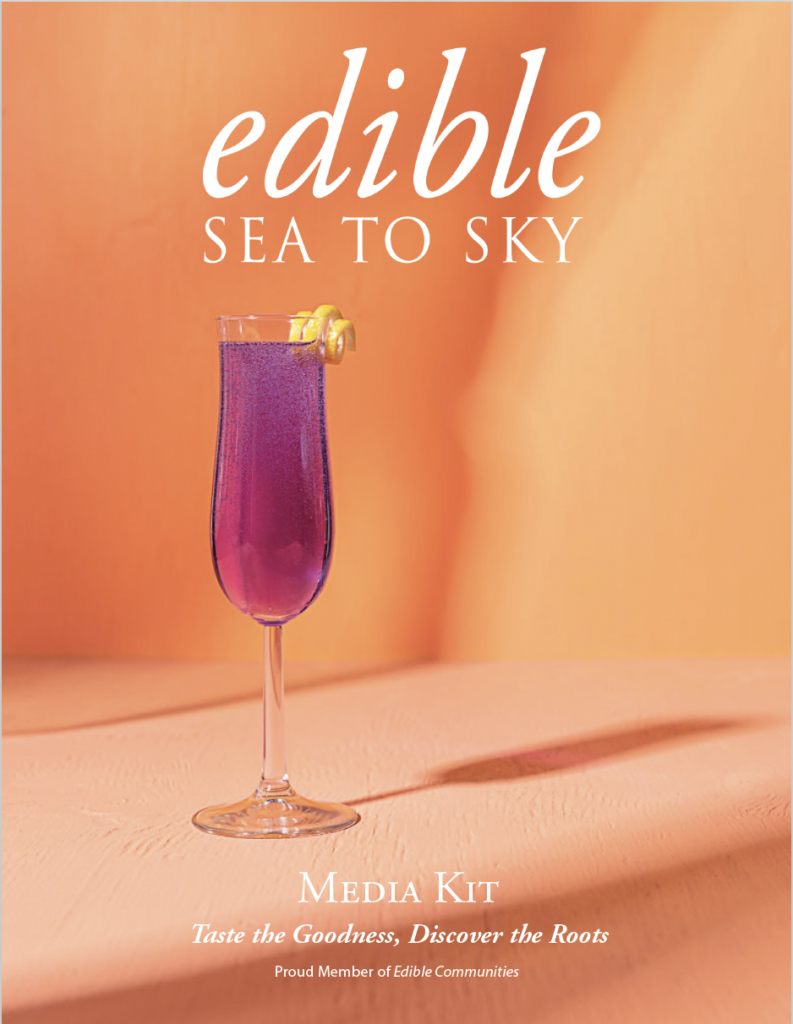 edible Sea to Sky Media Kit Cover