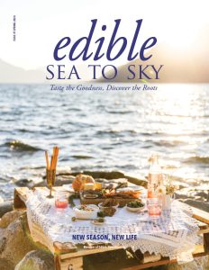 Spring 2024 Edible Sea To Sky Cover